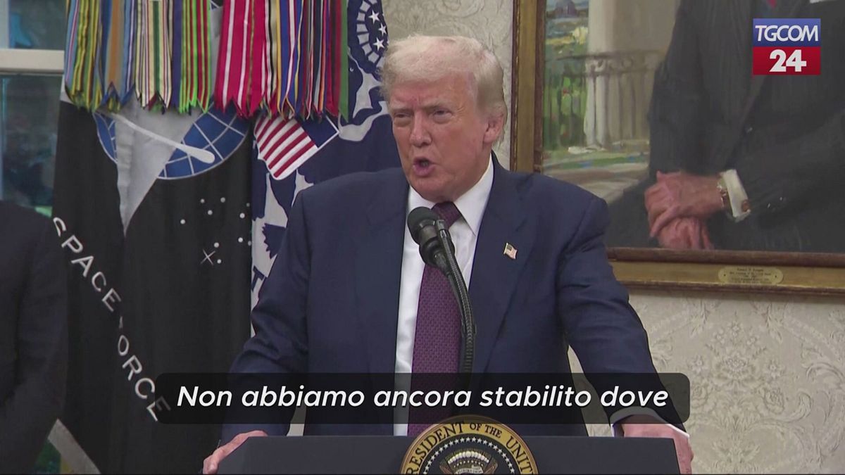 l annuncio di trump ci sono buone possibilit224 per un incontro a breve tra putin e zelensky