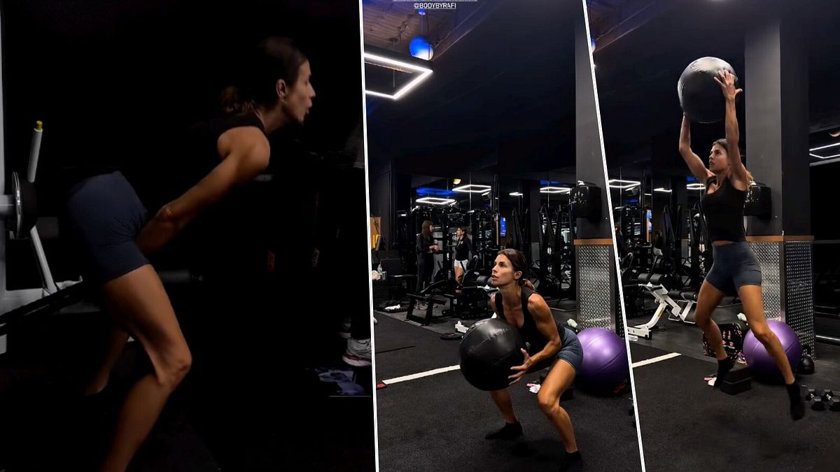L'Allenamento Tam Vücut Di Elisabetta Canalis: Palestra'da Ecco Quali Esercizi FA