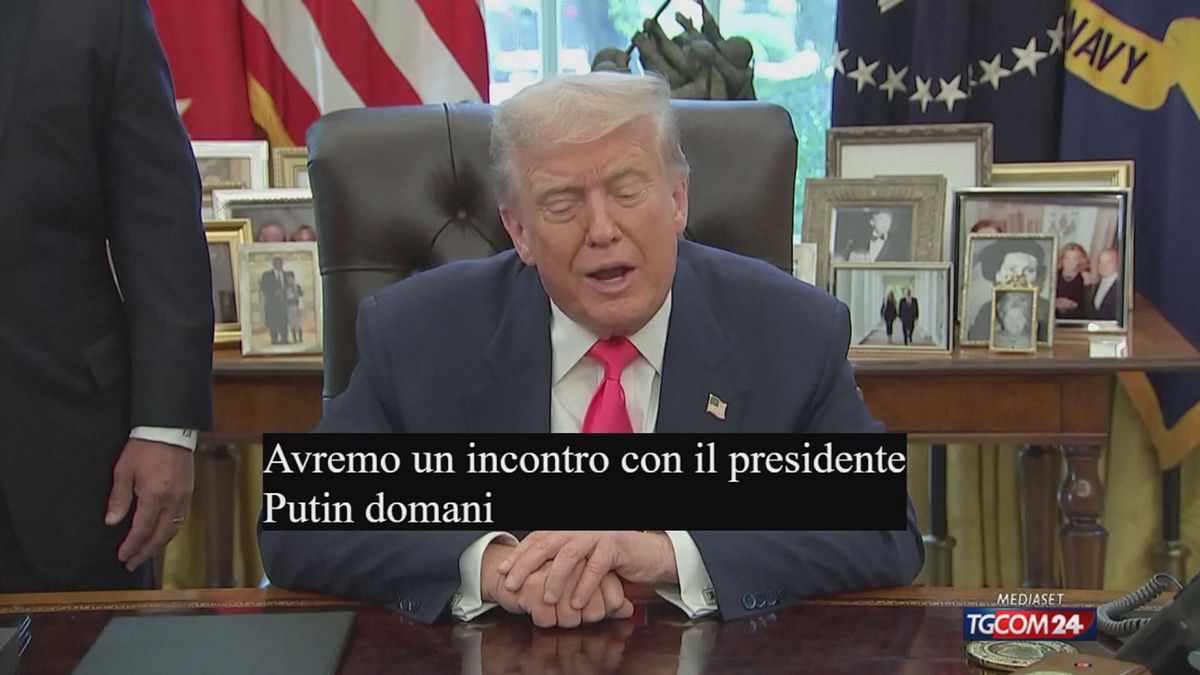 Trump: "Putin e Zelensky vogliono la pace, vedremo se riusciranno a farla"