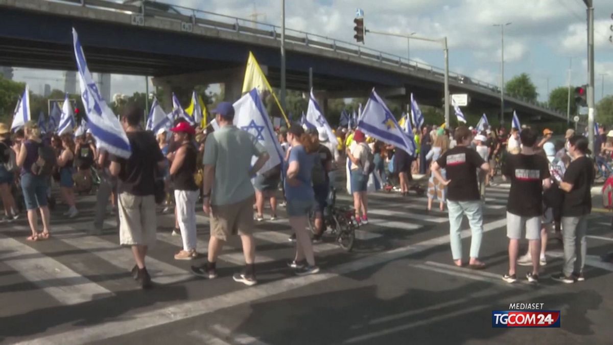 Al via uno sciopero generale a Tel Aviv