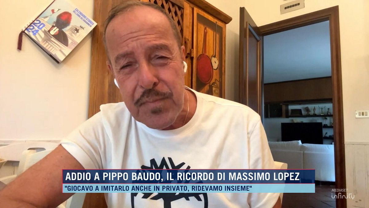 Hoşçakal Pippo Baudo, Massimo Lopez'in yorumu
