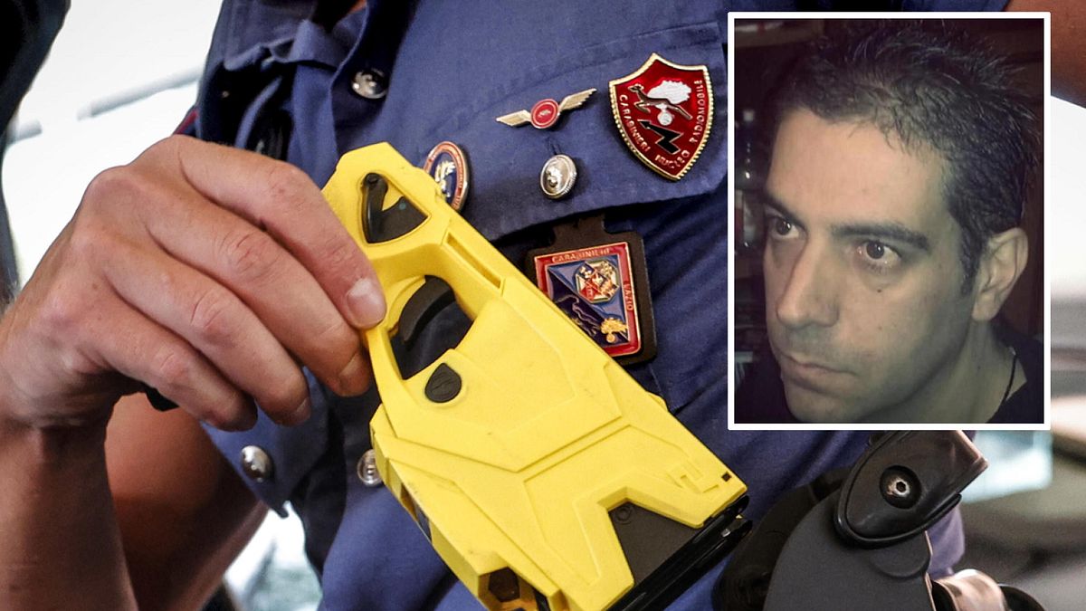 olbia fermato con il taser dai carabinieri dopo un aggressione muore in ambulanza