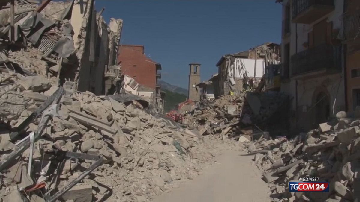 Nove anni fa il sisma del centro Italia che distrusse Amatrice e Accumoli