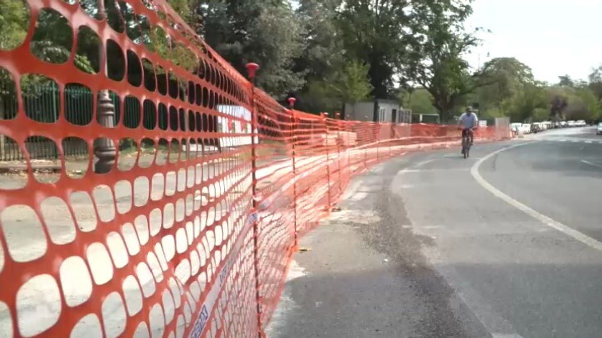 Roma, protesta dei Parioli contro il Grande raccordo anulare delle bici