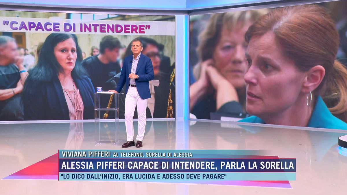 Alessia Pifferi "capace di intendere" per la perizia, la sorella Viviana: "Non era un