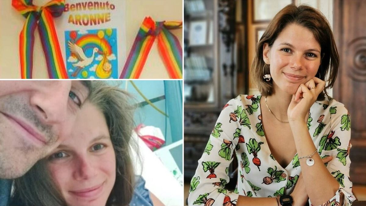 Fiocco arcobaleno al Comune di Padova per la nascita del figlio, l