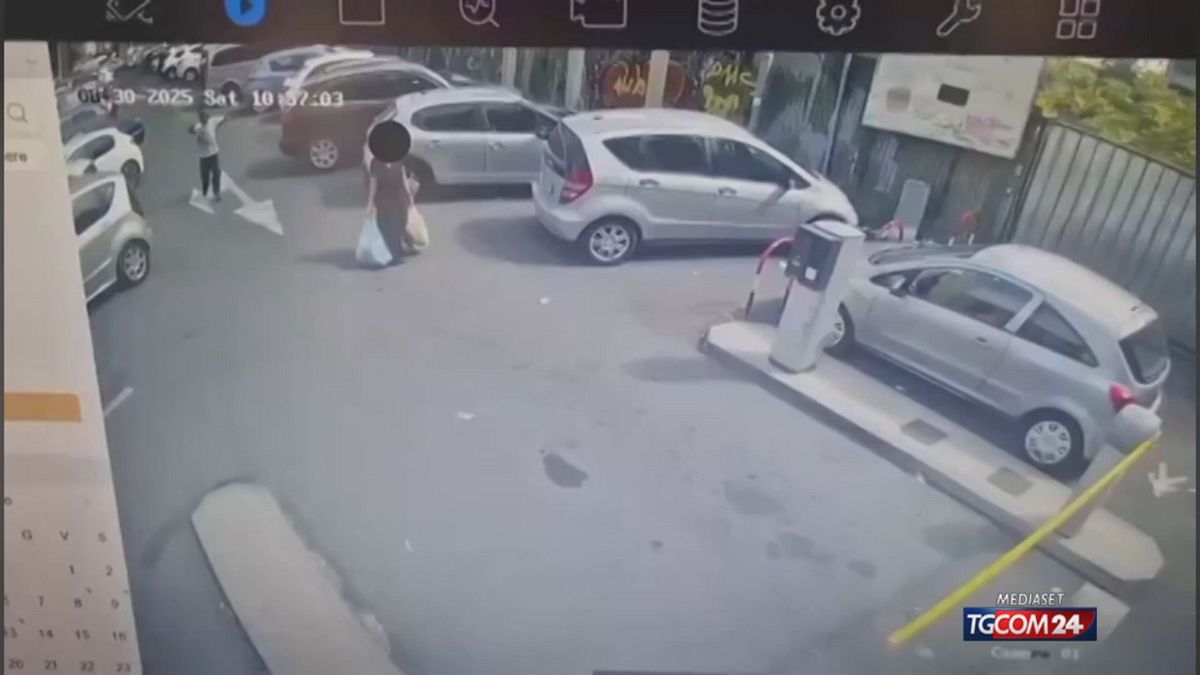 Catania'da bıçaklanan pitors, görüntüler