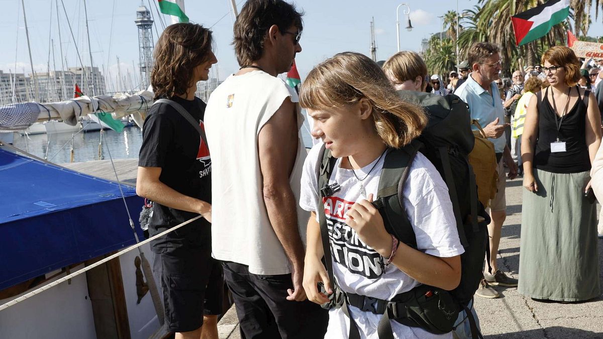 Flotilla umanitaria salpata per Gaza | A bordo anche Greta Thunberg: "I governi hanno fallito"