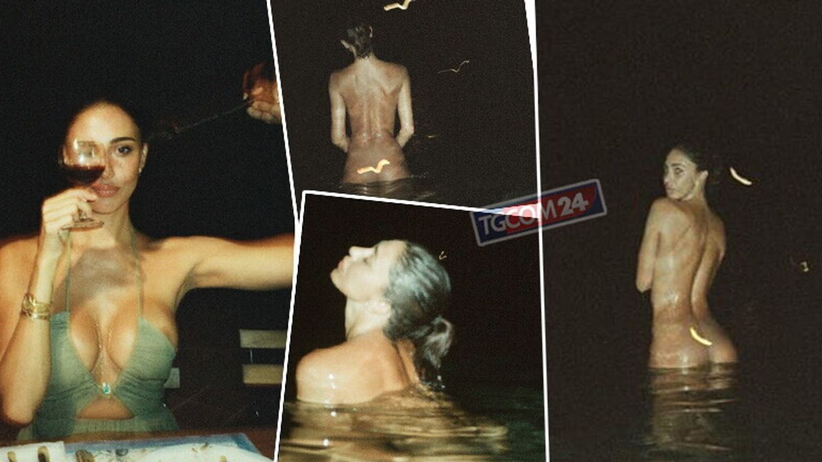 Belen Rodriguez geceleri denizde çıplak, hayranların eleştirileri
