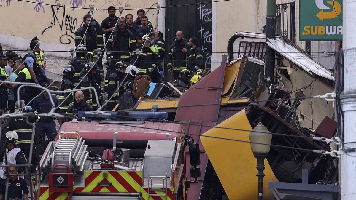 Lizbon, Füniküler Derail: Birkaç ölüm ve yaralanma