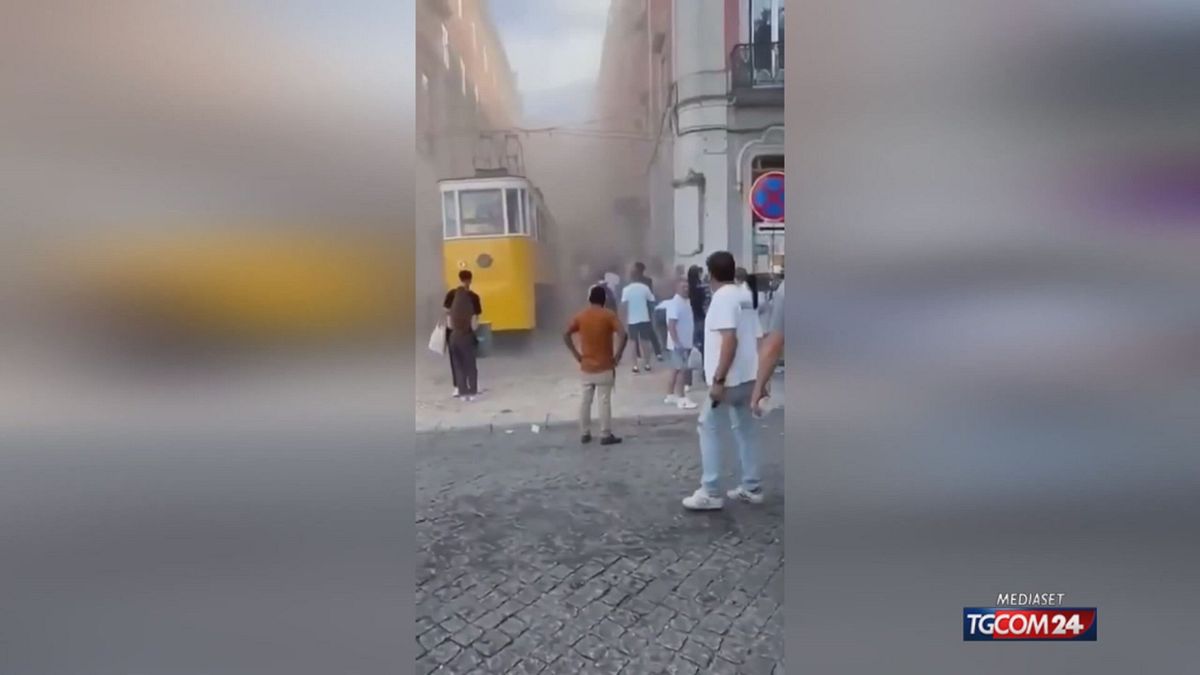 funicolare deraglia a lisbona 15 morti e diversi feriti