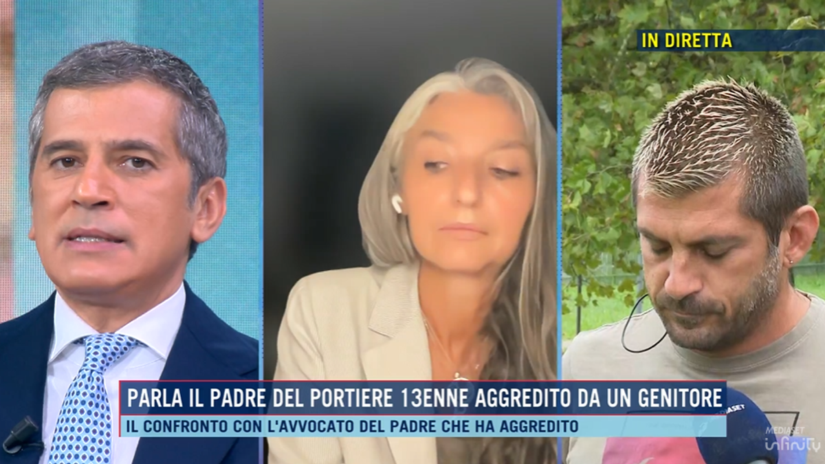 portiere picchiato nel torinese scuse in tv dal legale dell aggressore ma il padre della vittima non gradisce