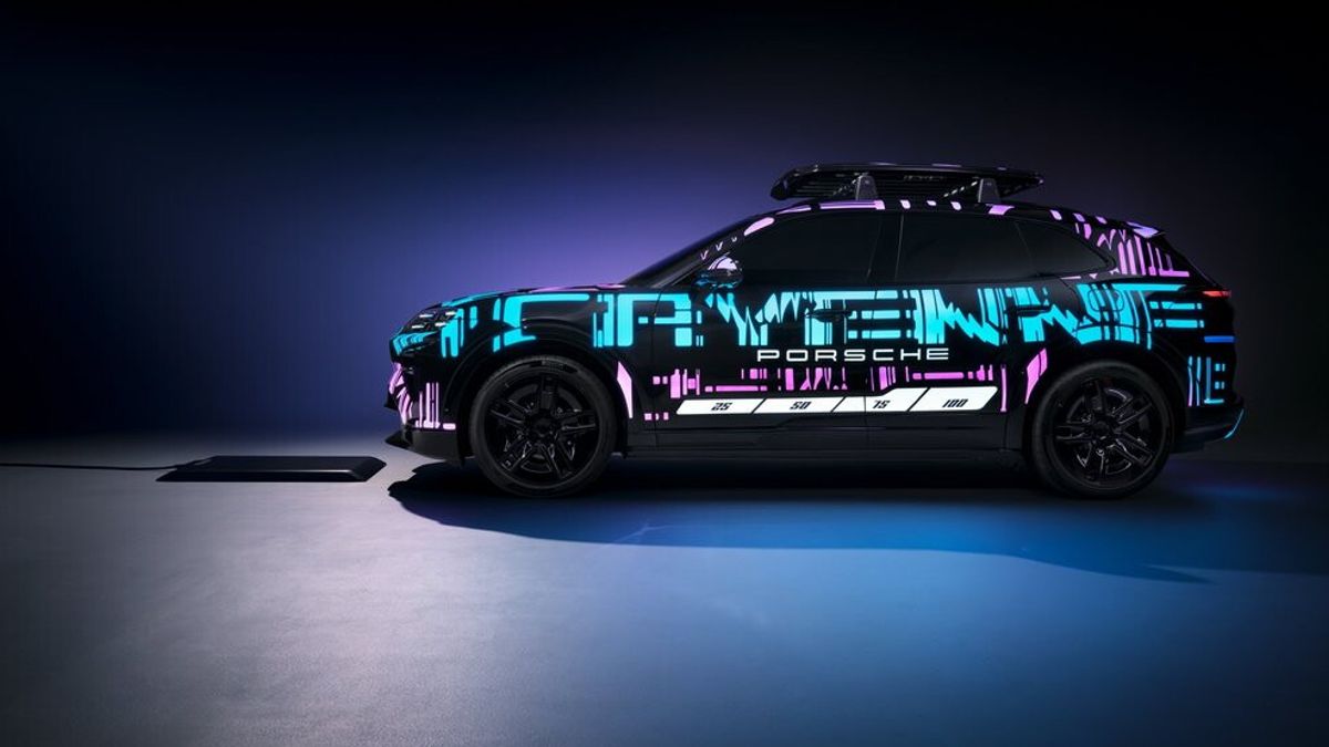 Porsche kablosuz şarjı