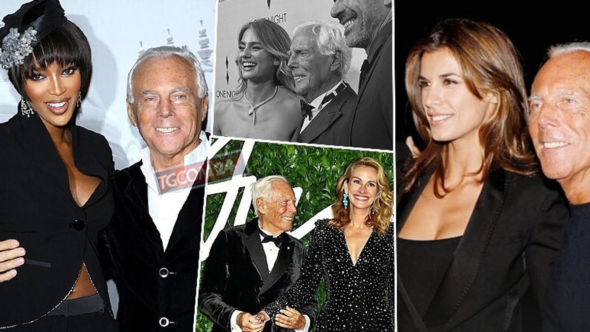 Hoşçakal Giorgio Armani, VIP'ler onu böyle hatırlıyor
