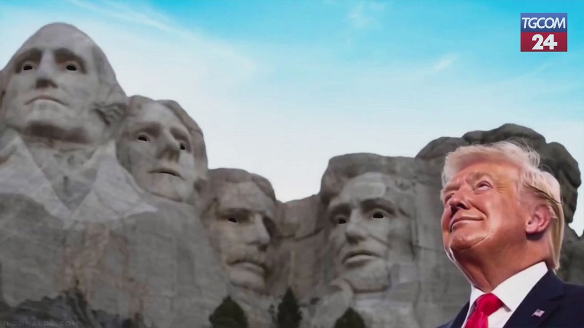 trump e il sogno di finire sul monte rushmore