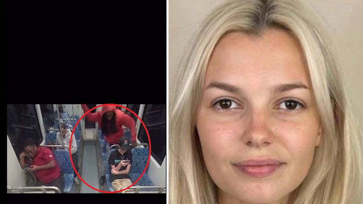 fugge dalla guerra negli usa 23enne ucraina uccisa a coltellate da un senzatetto su un treno a charlotte diffuso il video della brutale aggressione