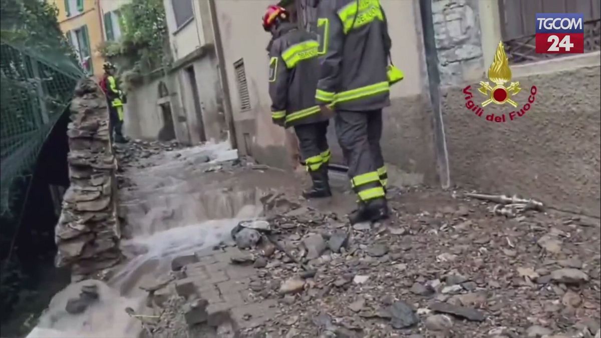 Maltempo in Lombardia, oltre 150 interventi dei vigili del fuoco