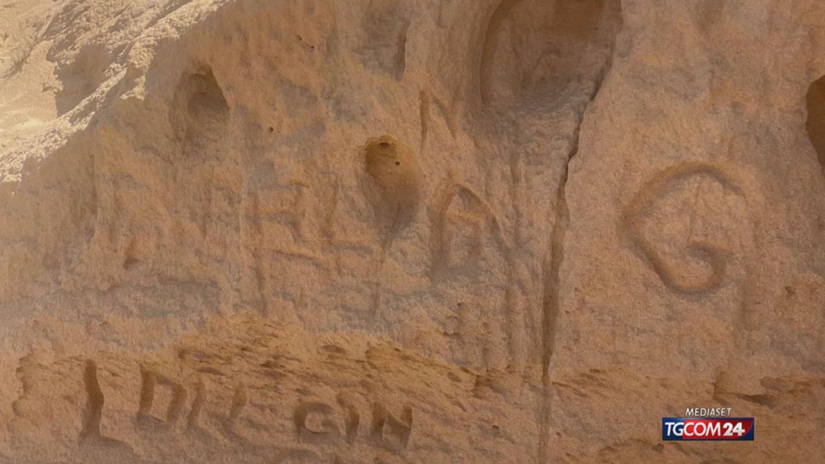 Sardegna,"vandali devastano la duna fossile di Cala Trana