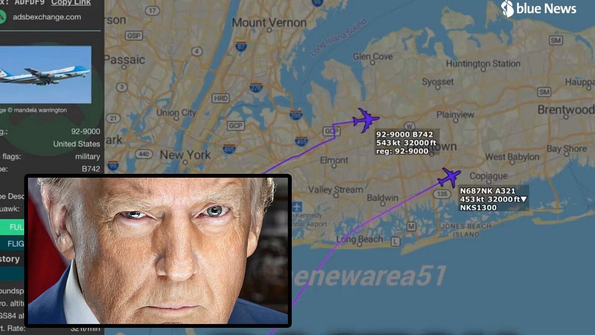 Air Force One sfiora collisione con un aereo Spirit Airlines: rischio tragedia per Trump
