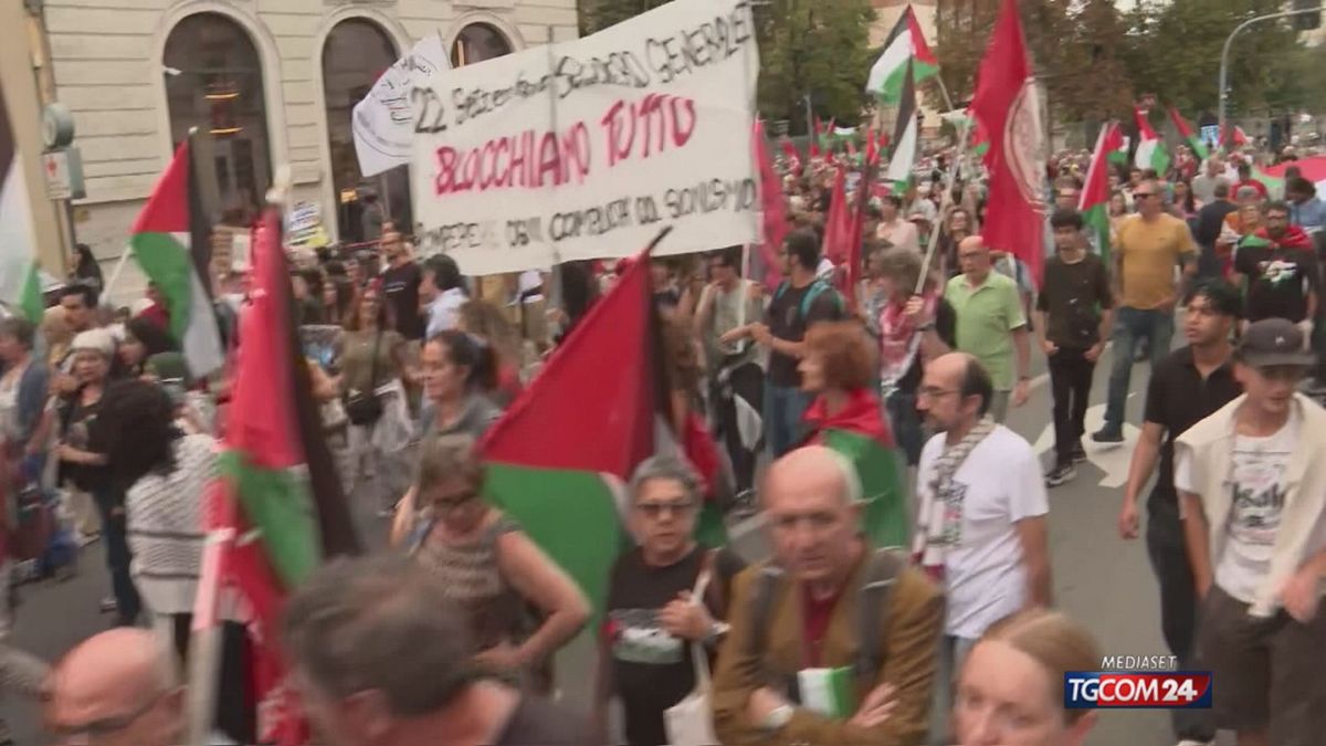 Gazze için Grevler, 19 Eylül'de İtalya genelinde CGIL seferberlikleri