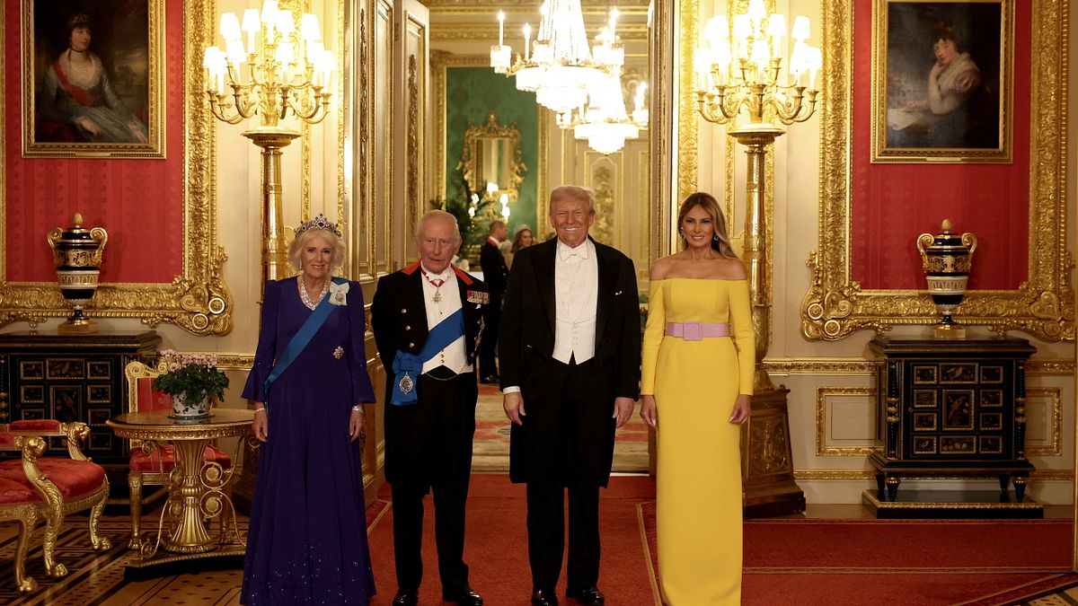 Donald Trump a Windsor, Carlo III lo accoglie come un re | Il sovrano inglese elogia "l