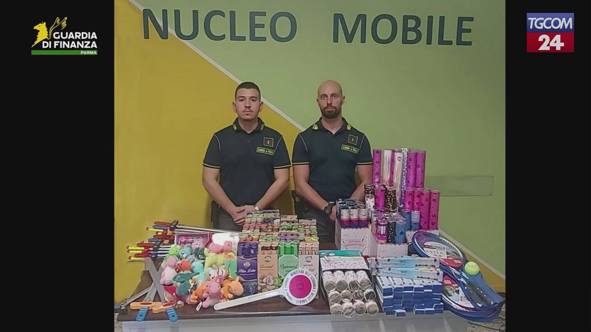 parma sequestrati oltre 4mila prodotti non a norma