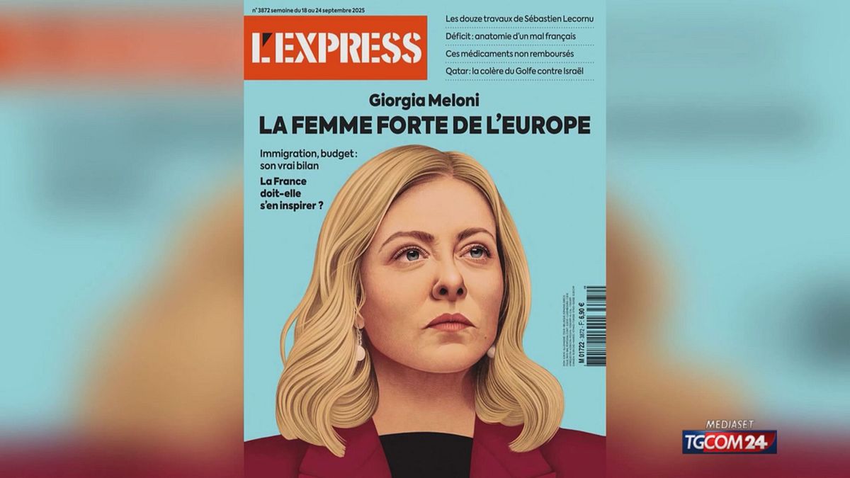 Express Loda Meloni: "Avrupa'nın güçlü kadını"