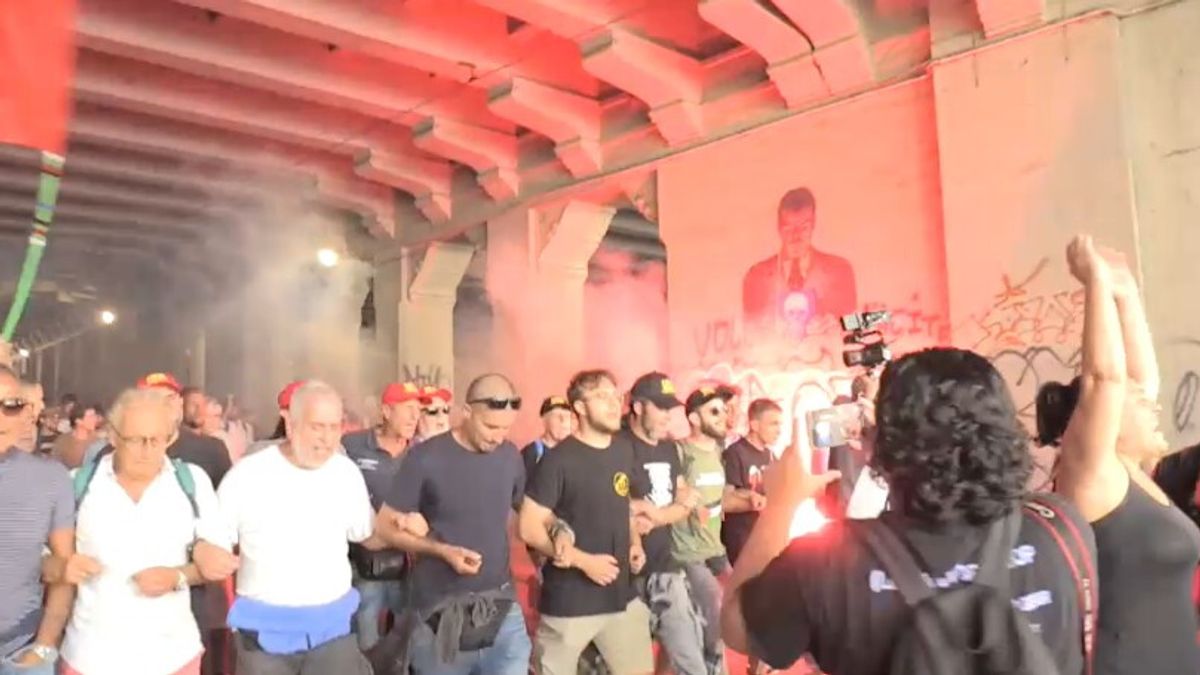 Corteo pro Pal, a Roma tensioni tra manifestanti e polizia