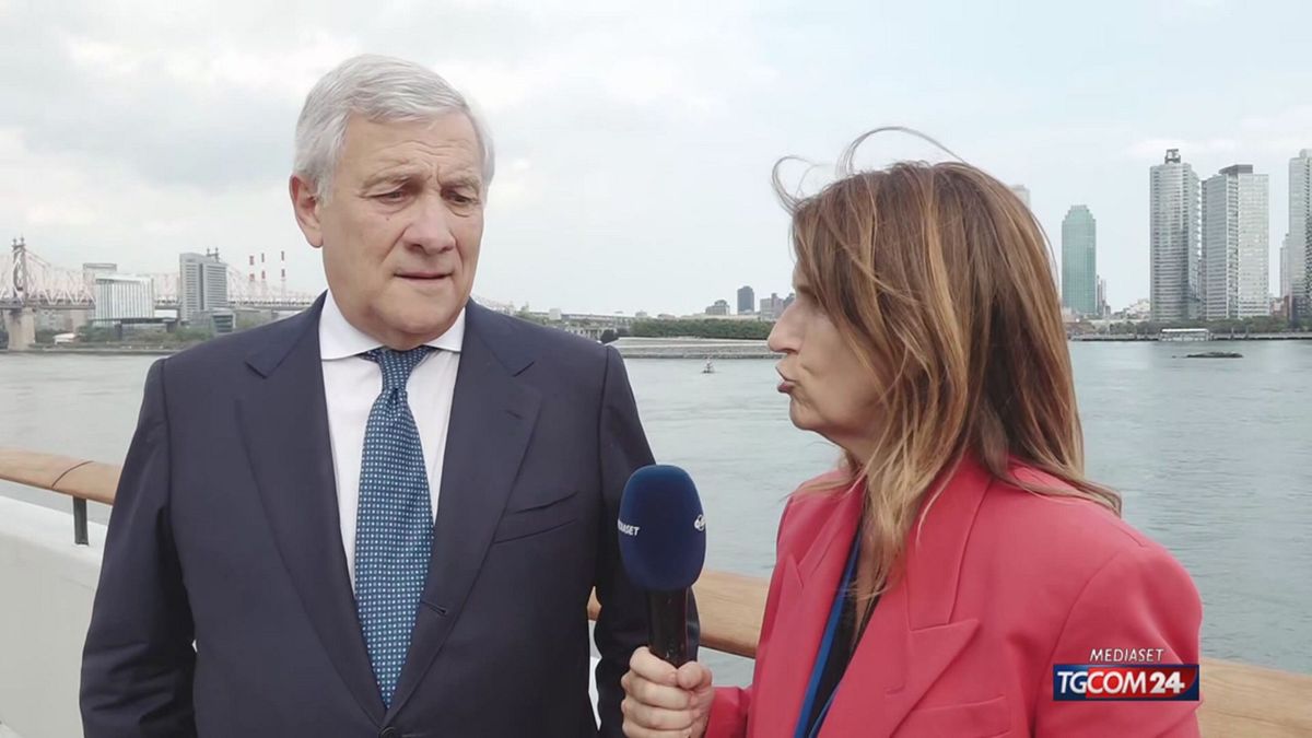 tajani a tgcom24 pronti a riconoscere una palestina senza hamas e con ostaggi liberi