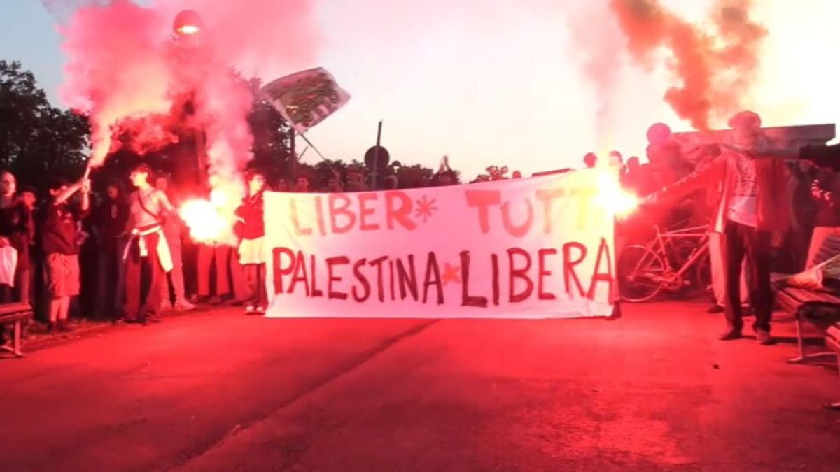 rafforzate le zone rosse a milano dopo le violenze pro pal