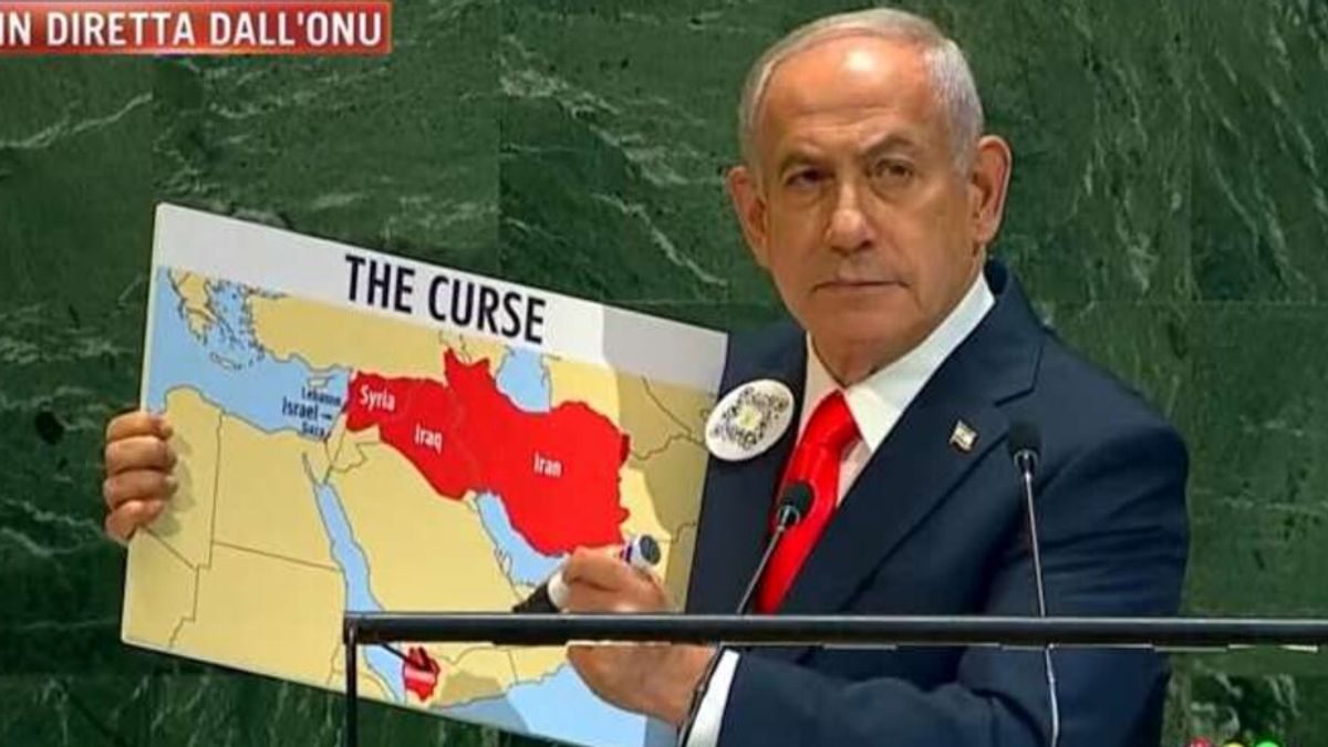 Netanyahu accolto da fischi e applausi all