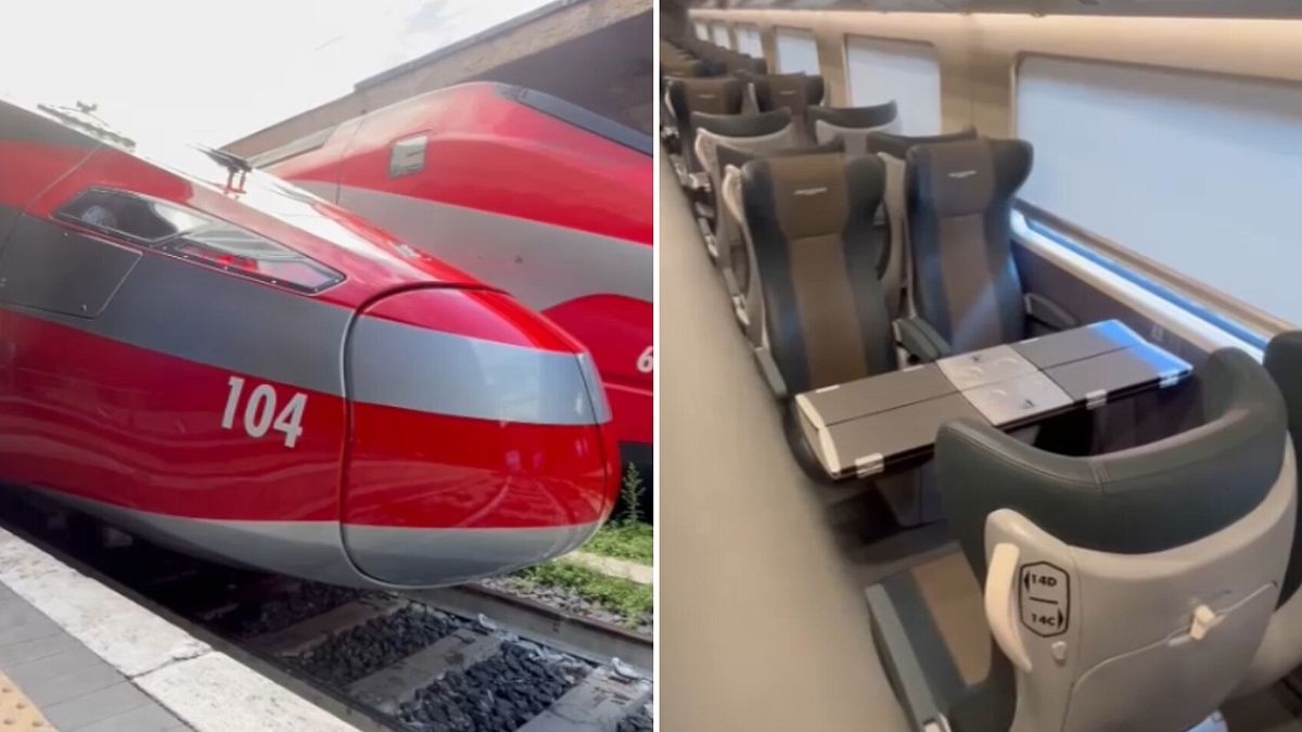 debutta il nuovo frecciarossa 1000 ecco livrea e interni
