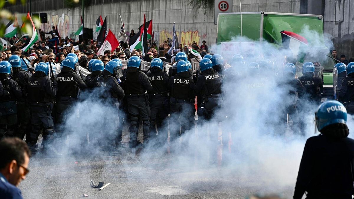 Torino, manifestanti pro Pal diretti all