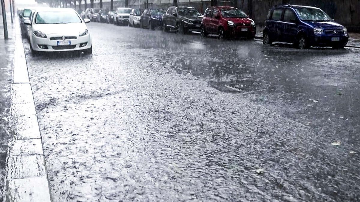 Kötü hava, Ascoli Piceno'da Fırtına ve Tronto Vadisi