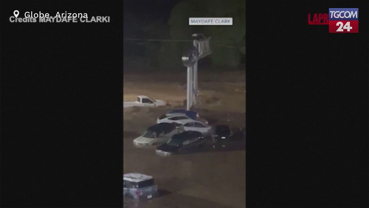 Arizona, allagamenti a Globe: quattro persone morte