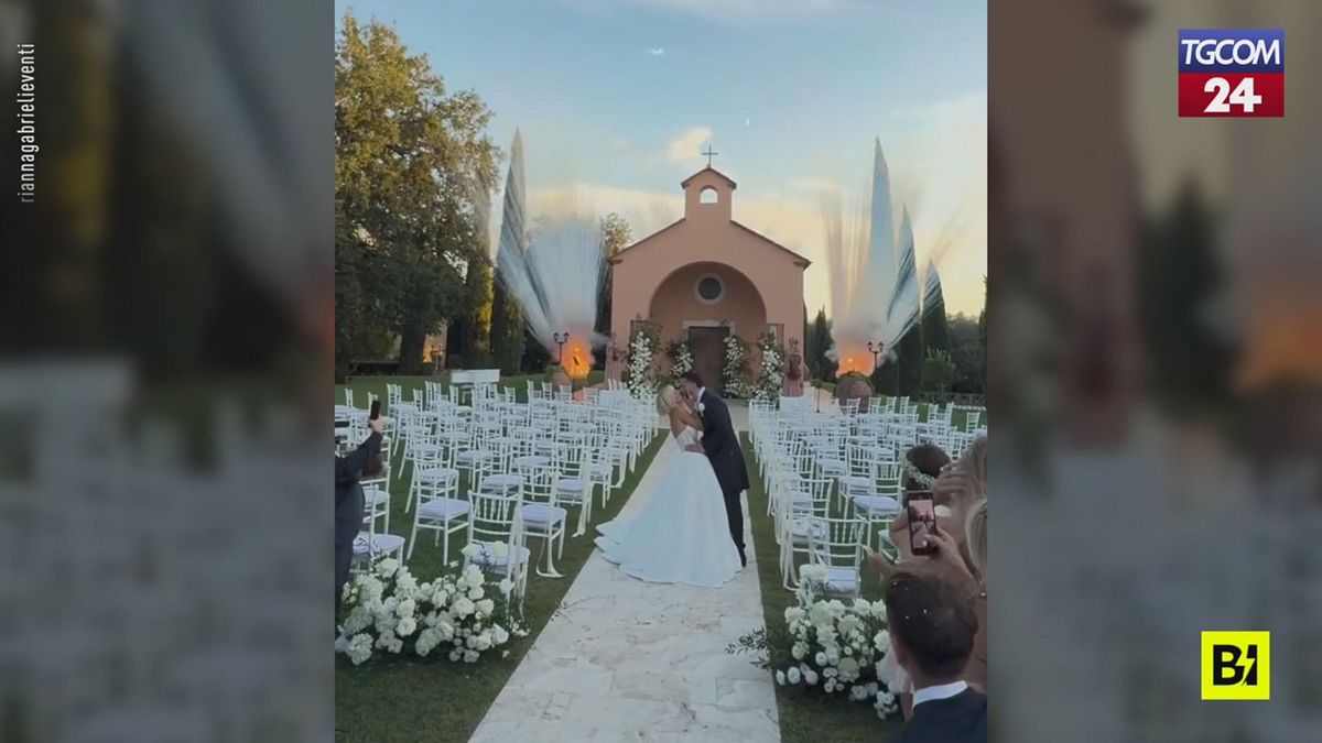 Veronica Peparini e Andreas Muller, che festa per le nozze