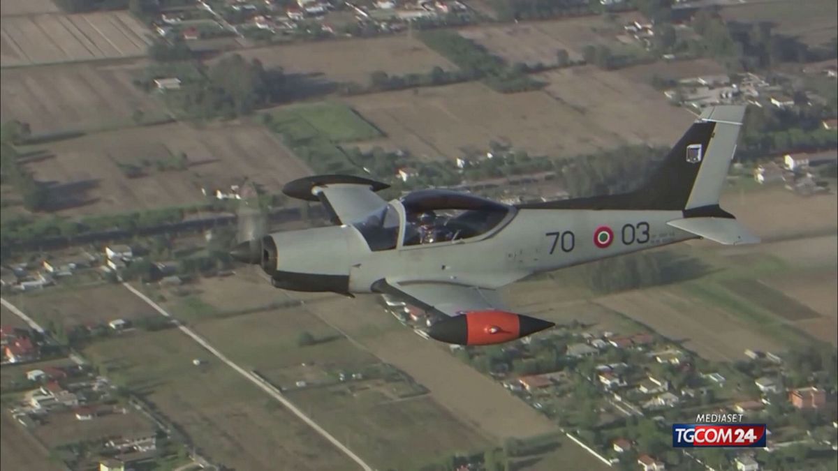 Sabaudia, precipita aereo militare: due morti