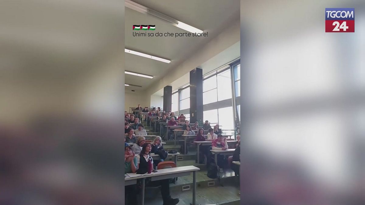 global sumud flotilla occupata l universit224 statale di milano