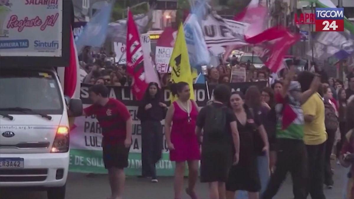 Flotilla, a Rio de Janeiro manifestazione per il rilascio degli attivisti brasiliani