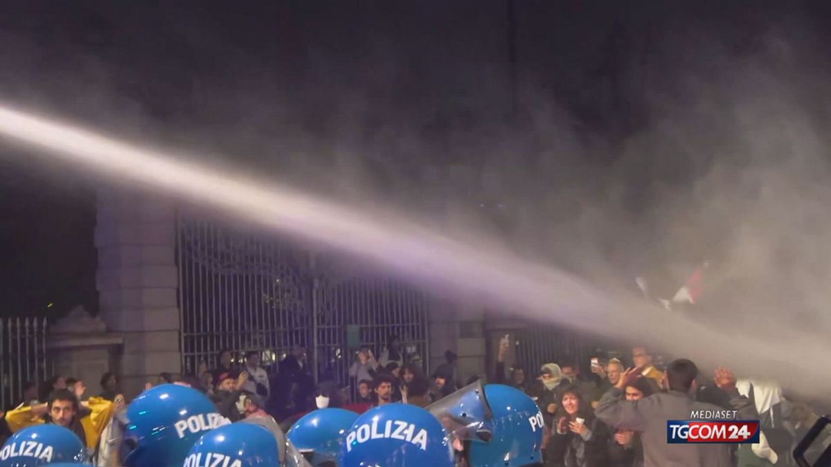 Sciopero per la Flotilla, 55 agenti gli agenti feriti in tutta Italia