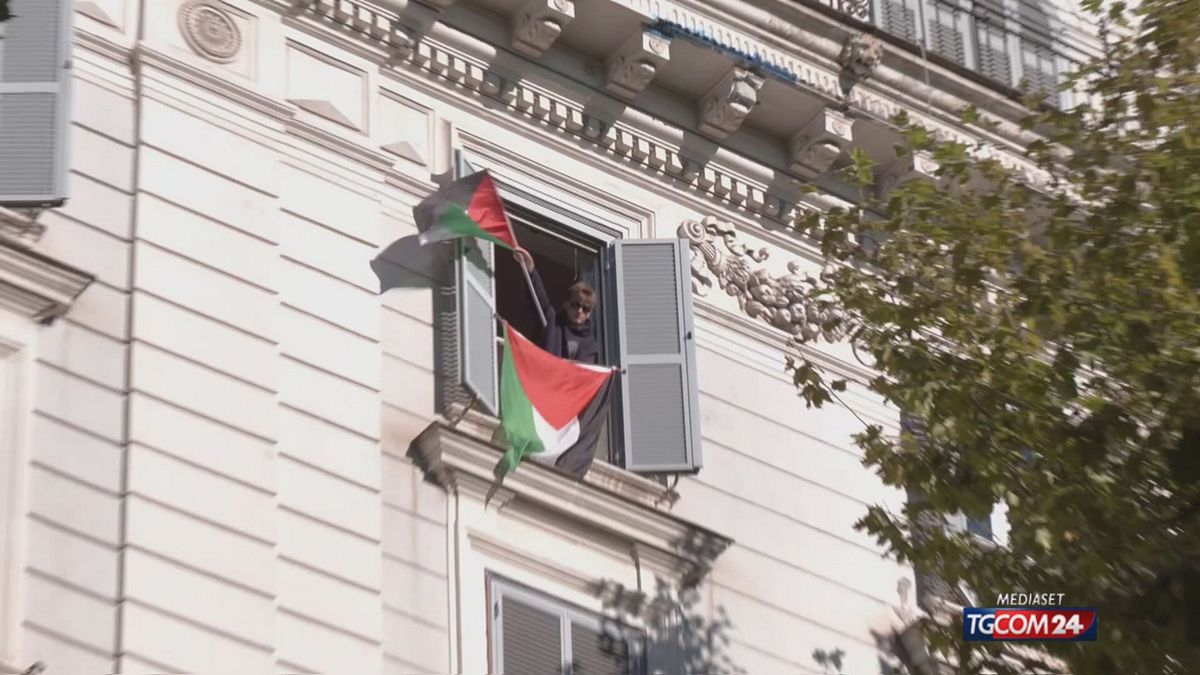 Grande manifestazione per Gaza a Roma