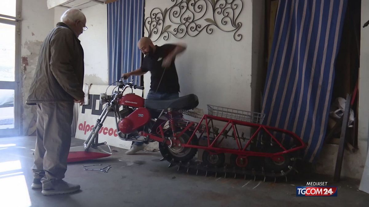 vicenza nell officina del pap224 dell alpenscooter
