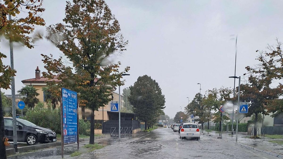 Engelli bir kadın olan Romagna'da fırtınalar ve sel kurtardı