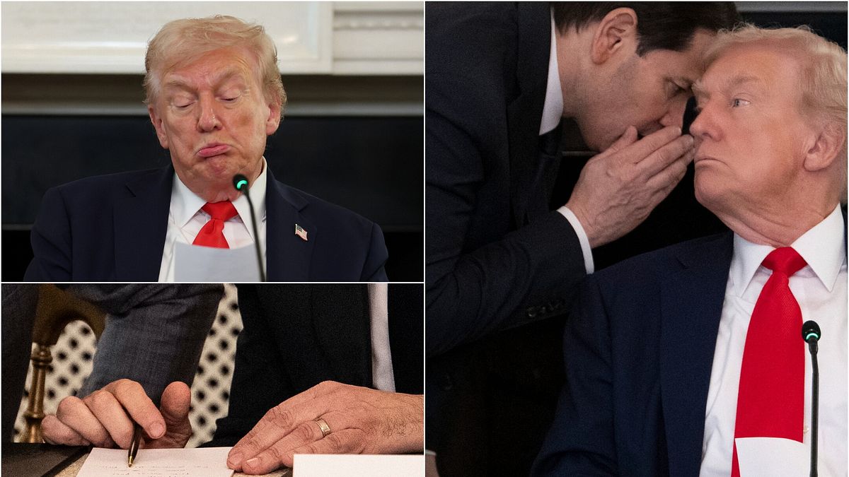 Pace a Gaza, il retroscena del pizzino tra Rubio e Trump: ecco cosa dice il bigliettino