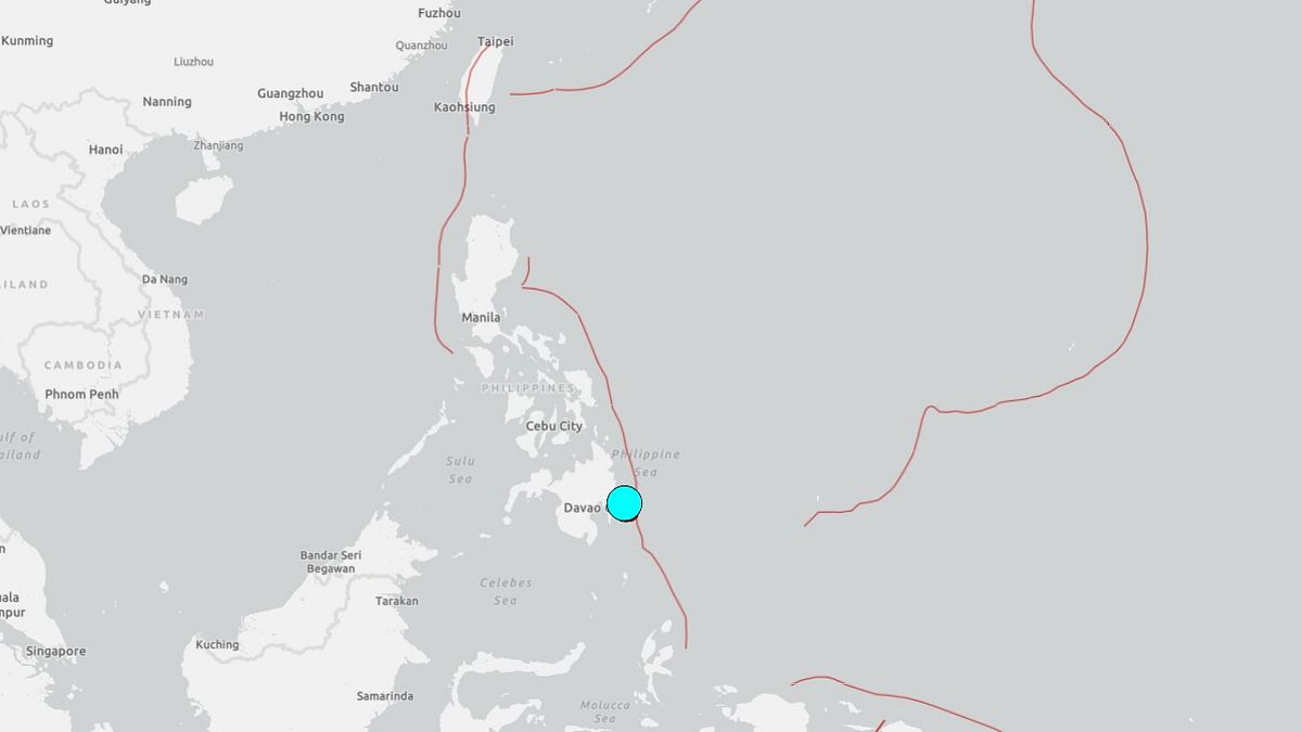 Terremoto di magnitudo 7.4 nel sud delle Filippine, allarme tsunami