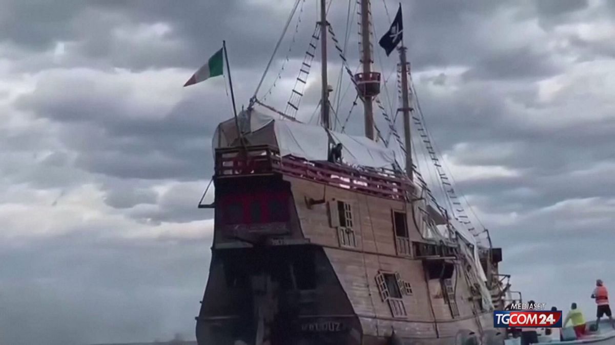 Maltempo in Messico, affonda la copia della Santa Maria di Colombo