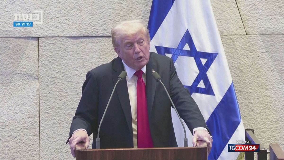Trump in Israele: "È un