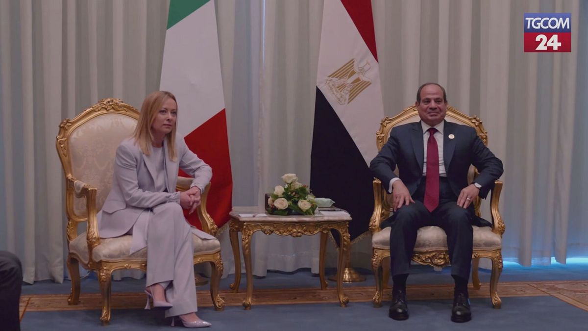 egitto meloni incontra al sisi e poi gli altri leader