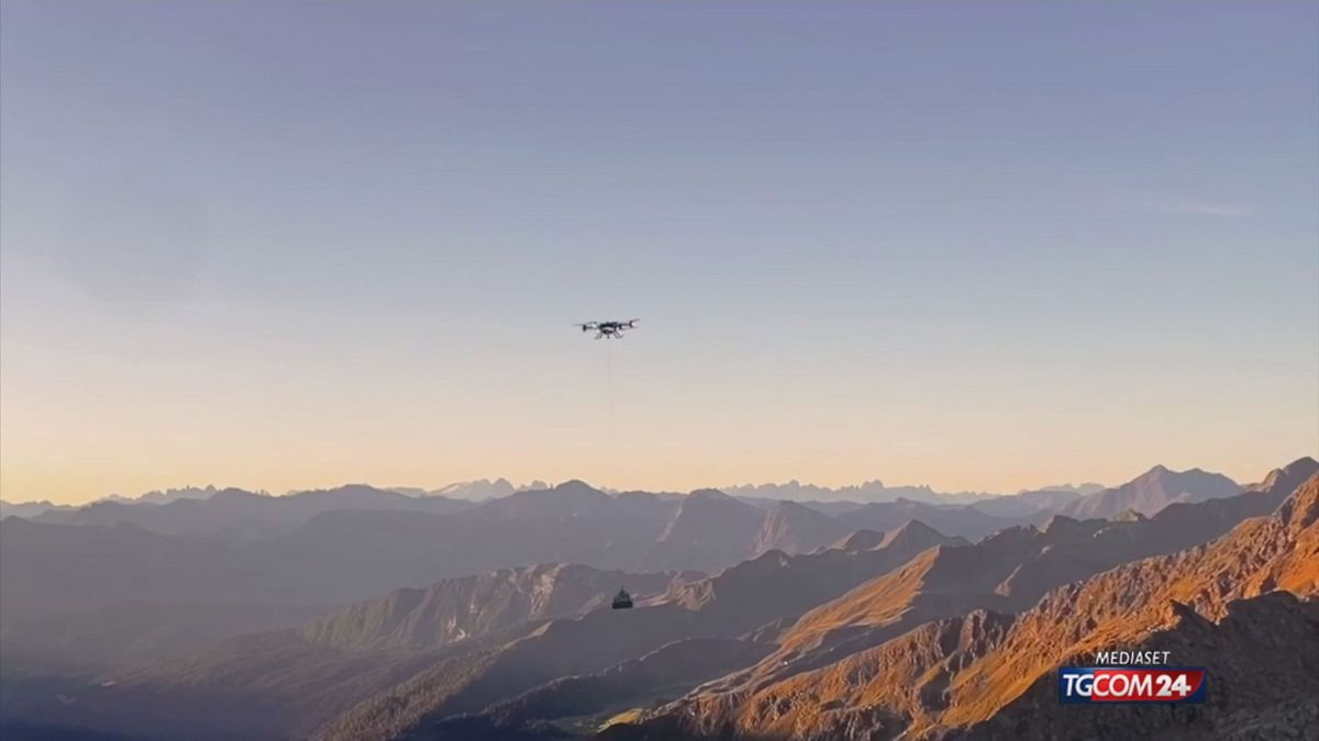 Rifugi a corto di provviste? Ci pensano i droni