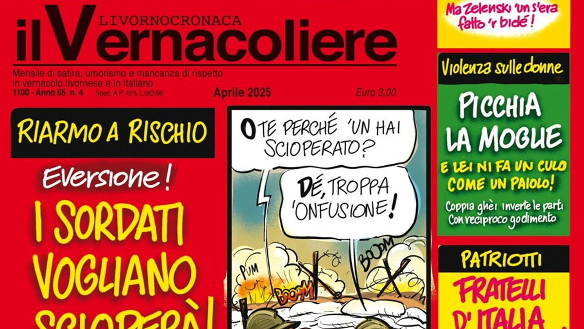 Il Vernacoliere sospende le pubblicazioni | Il direttore Cardinali: "In attesa di tempi migliori"